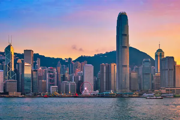 hong kong island city